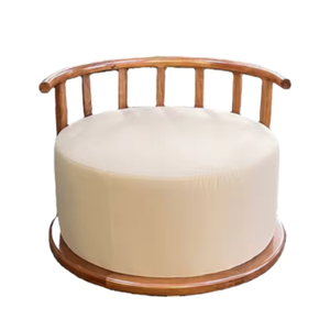 Manufacturing In Indonesia <b>Round</b> Garden Sofa Fabric <b>Cushion</b> Sofa High Quality One Seat Sofa For SALE - Product Image 1