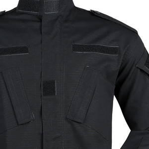 Uniformes de seguridad de algodón y poliéster con logotipo personalizado al por mayor, ropa de trabajo de diseño de fábrica con impresión de logotipo personalizado para verano y otoño - Product Image 4
