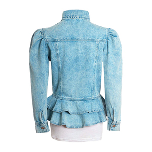 Chaqueta Vaquera de Mezclilla de Estilo Vintage en Oferta, Color Personalizado para Mujer, Chaqueta Corta de Mezclilla, Nueva Colección de Otoño, Ecológica y Transpirable - Product Image 5