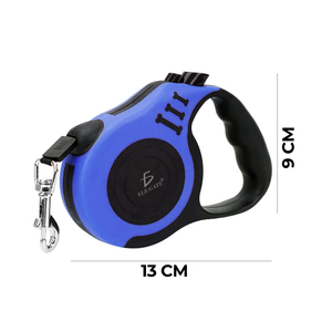 Guinzaglio Retrattile per Cani da 5 Metri, Corda in Plastica Resistente, Funzione di Rilascio Rapido, Stile Classico, Motivi Stampati Solidi, Campione Gratuito 3M - Product Image 5