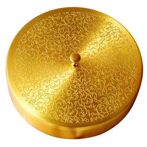 K Vàng Brass Thủ Công Brass Gia Vị Hộp Set Cho Nhà Bếp Với Muỗng (7 Container, 40 Ml)-Brass Masala Hộp Cho Nhà Bếp-Spe - Product Image 3