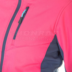 Chaqueta Softshell de diseño personalizado OEM chaqueta Softshell cálida de invierno chaqueta Softshell de alta calidad para mujer - Product Image 5