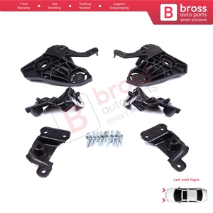 ชุดแท็บยึดซ่อมขายึดไฟหน้า BHL581 ด้านซ้ายขวา สำหรับ 208 e-208 MK2 P21 2008 e-2008 MK2 P24 2019-ปัจจุบัน 165616958 - Product Image 3