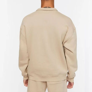 Best Selling Breathable <b>Men</b> <b>Half</b> <b>Zip</b> <b>Sweatshirts</b> In Stock Low Price <b>Men</b> <b>Half</b> <b>Zip</b> <b>Sweatshirts</b> For Sale Customized OEM - Product Image 3