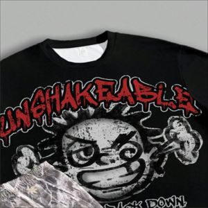 Survêtement décontracté pour hommes personnalisé graphique surdimensionné 100% coton ensemble short d'été respirant et élégant en vrac en gros - Product Image 3