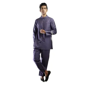Vente chaude Midnight Blue Jodhpuri Set Regal Indo-Western Suit pour les mariages et les célébrations - Product Image 1