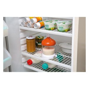 Turbo 200W Electric Food <b>Grinder</b> Arancio E Bianco 0001676 with Stainless Steel Blades <b>Plastic</b> Housing High Power Convenience - Product Image 4