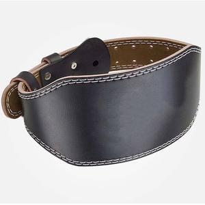 Ceinture de musculation en cuir de vachette durable et confortable pour l'entraînement sportif et la protection lombaire - Product Image 3