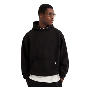 Streetwear de haute qualité pour hommes, pulls à capuche, logo brodé personnalisé, sweats à capuche vierges de créateur en molleton de coton pour l'hiver, vente en gros - Product Image 1