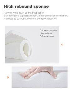 Slapende Yoga Ontspannen Rust En Leven Certipur-Us Gecertificeerde Foam <span class=keywords><strong>Gel</strong></span> Traagschuim Draagbare Vloer <span class=keywords><strong>Bed</strong></span> Opvouwbare <span class=keywords><strong>Mat</strong></span> - Product Image 6