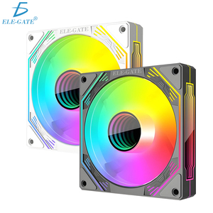 Ventola RGB PWM da 120mm con Connettore a 4 Pin per Chassis PC, Raffreddamento Silenzioso per Sistema di Raffreddamento Case Computer 5V con Luce RGB - Product Image 1
