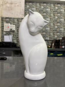 Aluminum Cat Figure Cremation <b>Urns</b> for <b>Pet</b> Ashes Cat Sculpture <b>Urn</b> for Ashes Enamel Cat Cremation Ash Storage Figurine <b>Pet</b> <b>Urns</b> - Product Image 4