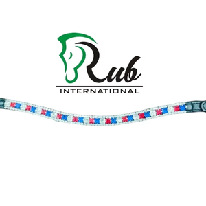 Rub International Leather Browband-Design personnalisé Logo de taille personnalisable de haute qualité Ajustement confortable pour le modèle d'équitation - Product Image 6