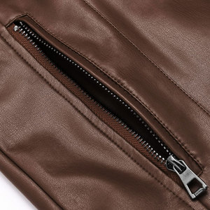 Respirant hiver chaud hommes veste en cuir tenue décontracté hommes veste en cuir à prix raisonnable - Product Image 3