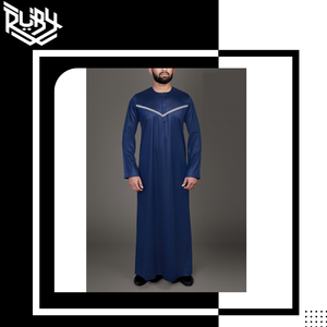 Vêtements traditionnels musulmans décontractés en tissu respirant à motif solide pour hommes adultes exportateur indien - Product Image 5