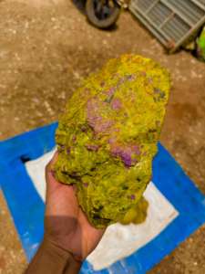 หิน atlantasite หยาบคุณภาพสูงจากออสเตรเลียและหินแกะสลักสีเข้มสดใส - Product Image 6