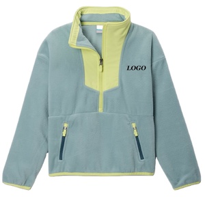 เสื้อสเวตเชิ้ตเด็กผู้ชาย คอตั้ง ผ้าฟลีซ สำหรับใส่ทุกวัน / ใส่ลำลอง ทรงหลวม รุ่น 2026 แขนยาว รับออกแบบโลโก้ - Product Image 1