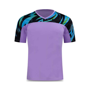 Camiseta de Fútbol de Manga Corta con Cuello en V para Hombre, Sublimada, de Alta Calidad, que Absorbe la Humedad, 100% Poliéster, Ajuste Atlético, para Todas las Temporadas - Product Image 6