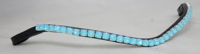 Fronture en cuir Diamante pour cheval - Haute qualité, confortable, couleur et logo personnalisables