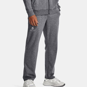 Pantalon de survêtement décontracté en coton léger pour hommes personnalisable Streetwear Joggers droit mi-plat toile tissu écologique rapide - Product Image 3