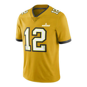 เสื้อเจอร์ซีย์อเมริกันฟุตบอลเสื้อเจอร์ซีย์อเมริกันฟุตบอลออกแบบลายตาข่ายและชื่อทีมได้ตามต้องการ - Product Image 1