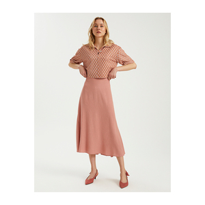 Falda Midi de Viscosa BGN para Mujer, Modelo S23S165, Turquía - Product Image 1