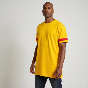 เสื้อเชิ้ตลำลองสำหรับผู้ชายผ้าโพลีเอสเตอร์/ ผ้าฝ้ายโอเวอร์ไซส์ระบายอากาศได้เสื้อเปิดไหล่ปล่อยเป็นมิตรกับสิ่งแวดล้อมเสื้อสีพื้น180g สำหรับฤดูร้อน - Product Image 1