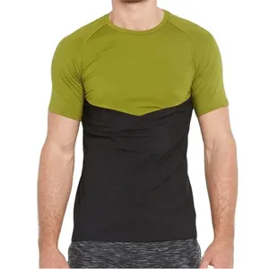 Leeres T-Shirt Herren Hochwertiges Unisex-T-Shirt mit V-Ausschnitt und halben Ärmeln Großhandel Hochwertige Herren-T-Shirts