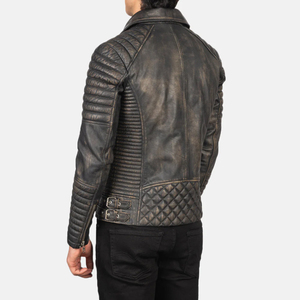 Custom Clothing Manufacturers Design Own <b>Leather</b> Fashion <b>Jackets</b> High Quality Men <b>Leather</b> <b>Jacket</b> in Best Price <b>Long</b> Sleeve - Product Image 6