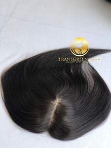 วิกผมต่อสำหรับผู้หญิงขนาด8นิ้ว8X12นิ้วทำจากผมชาวอินเดียไม่ผ่านกระบวนการ100% - Product Image 4