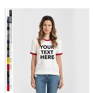 Tulle Tex เสื้อ Ringspun ผ้าฝ้าย/โพลีเอสเตอร์เป็นมิตรกับสิ่งแวดล้อม200g เสื้อยืดคอกลมแขนสั้นสำหรับผู้ชาย - Product Image 1