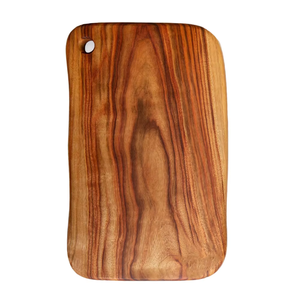 Planche à découper personnalisée en bois d'acacia planche à fromage en bois pour servir les aliments par glowin fashion - Product Image 1