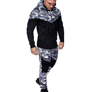 Premium Quality Budget Friendly Men Stuff <b>Camouflage</b> Tracksuit 2025 New Arrival Hot Selling Zipper Camo Tracksuit - Product Image 2