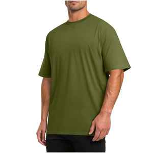 Camisetas de Hombre de Alta Calidad, Talla Grande, Hombros Caídos, 100% Algodón, 280 GSM, Cuello Redondo Estampado, Ajuste Holgado - Product Image 2