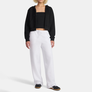 Wholesale Women's Custom Logo <b>Fleece</b> Jogger Sweat Pants, Solid Blank Streetwear <b>Trousers</b> for Light Fit and Trendy Style - Product Image 1