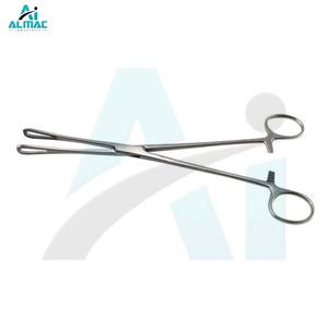 ALMAC Fiable Rampley Sponge Holding Forceps Instrumento quirúrgico avanzado para uso clínico en quirófanos y médicos - Product Image 1