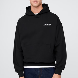 Service OEM pour les acheteurs en gros – Sweat à capuche décontracté pour homme, couleur unie, avec poches kangourou, design streetwear, collection décontractée 2026 - Product Image 1
