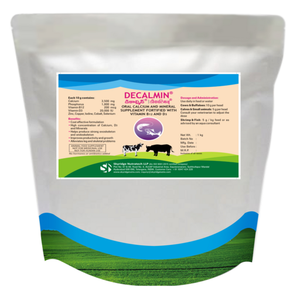 Suplemento de alimentación animal mineral orgánico DECALMIN de calcio y vitamina D3 de alta calidad, potenciador de la fuerza ósea y potenciador de la salud - Product Image 1