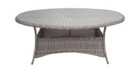 Ensemble de salle à manger moderne pour patio, 7 pièces avec coussins, pour cour, hôtel, terrasse extérieure, balcon, salon, en rotin/osier, mobilier imperméable
