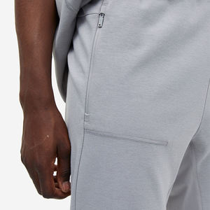 Pantalones de chándal de algodón ajustados, ropa de calle OEM, pantalones de yoga con patrón recto - Product Image 3