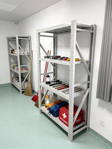 Étagère de rangement en acier robuste, unité d'étagérage d'entrepôt réglable, étagère de rangement métallique sans boulons, organisateur pour garage et <span class=keywords><strong>atelier</strong></span> - Product Image 3