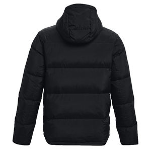 Manteaux en duvet pour hommes surdimensionnés, légers, résistants à l'eau, coupe-vent, avec capuche, avec logo personnalisé - Product Image 2