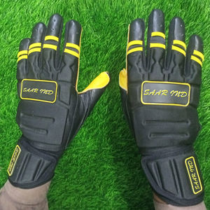 Guantes de Bateo de Béisbol y Sóftbol al por Mayor, de Cuero, con Logotipo Personalizado, Unisex, para Mano Derecha, Dedos Completos, Cerrados, Ligeros - Product Image 3