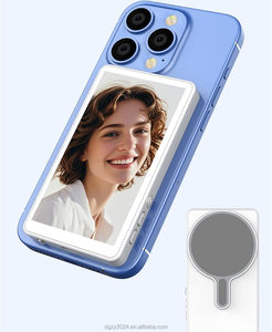 Pantalla trasera en tiempo real para teléfono, pantalla de temporizador automático, vídeo en vivo, pantalla de transmisión inalámbrica, divisor de asistencia, pantalla de Selfie magnética - Product Image 2