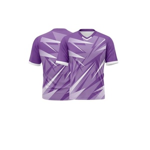 Maillot de football imprimé à manches courtes en maille, style vintage américain, unisexe, surdimensionné, pour adultes, OEM - Product Image 3