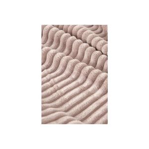 100% Polyester Ribbed Striped 200x220 <b>Double</b>-Sided <b>Bed</b> Blanket Comfortable <b>Double</b> Size with Stylish Design - Product Image 1
