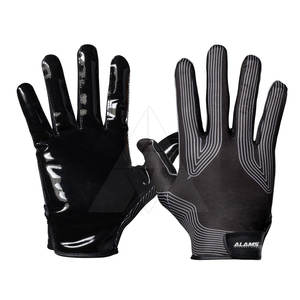 Gants de football américain de style nouveau, faible MOQ, protection des mains, gants de football américain à vendre - Product Image 1