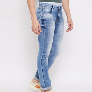 กางเกงยีนส์ขายาวสำหรับผู้ชายกางเกงยีนส์ขายาวออกแบบได้ตามต้องการ - Product Image 2