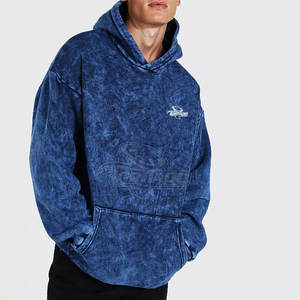 เสื้อฮู้ดซักกรดของผู้ชายผ้าฟลีซคอตตอน100% ระบายอากาศได้ดีออกแบบได้ตามต้องการสำหรับฤดูหนาว - Product Image 2