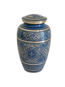 Urna Funeraria Moderna Pintada a Mano AntiqueCO Modelo 6006 Mate, Capacidad Personalizada, Ángel Humano, Cenizas, Metal al por Mayor - Product Image 4